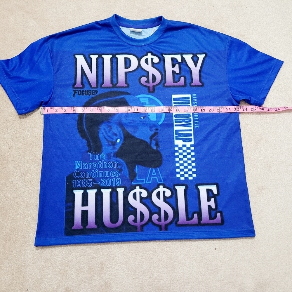 Nipsey Hussle Memorial T Shirt Silky Feel Unisex Size Small Runs Big Tribute - Picture 6 of 9